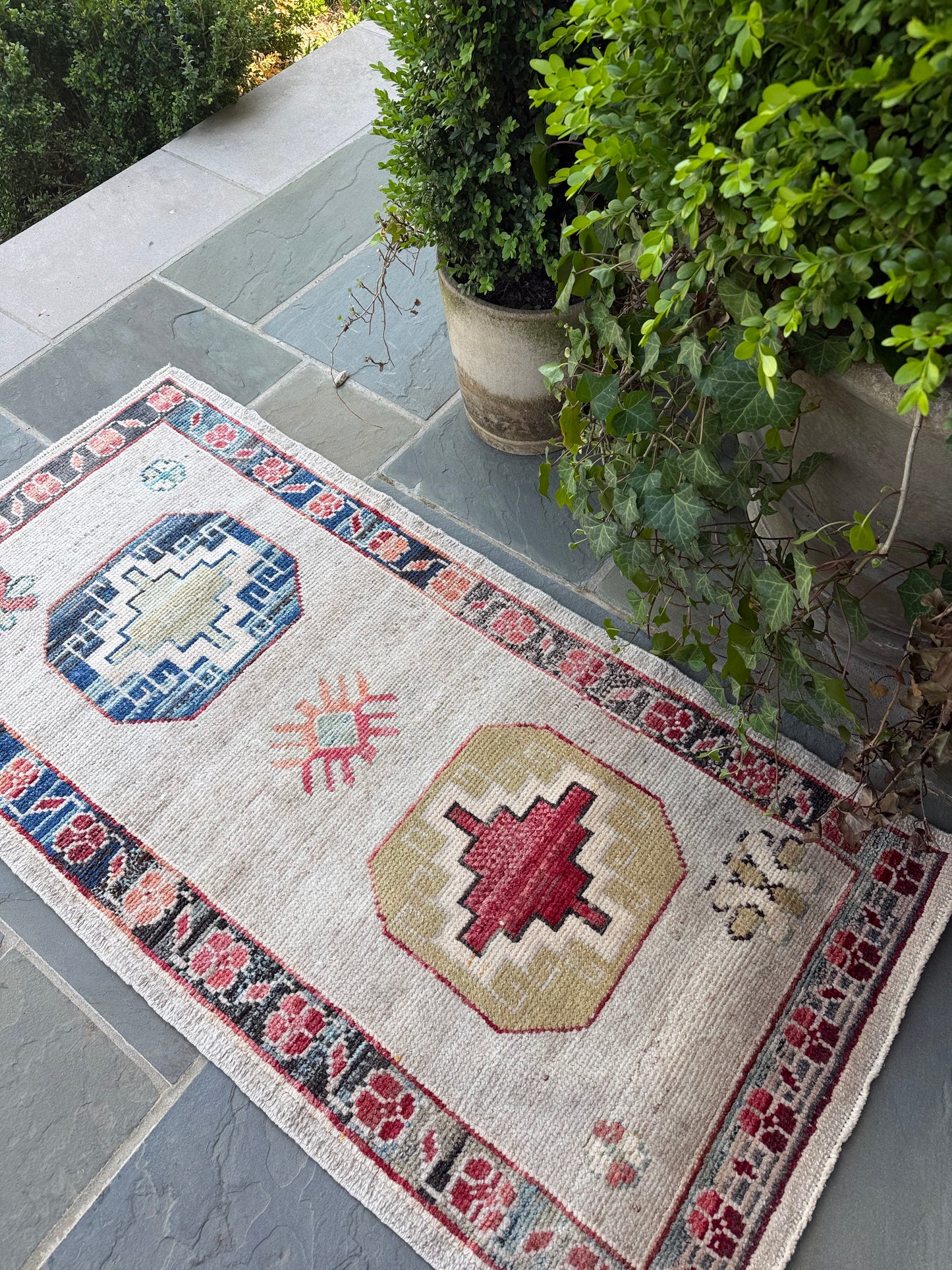 2.9x5.5 Antique Wool Turkish Oushak
