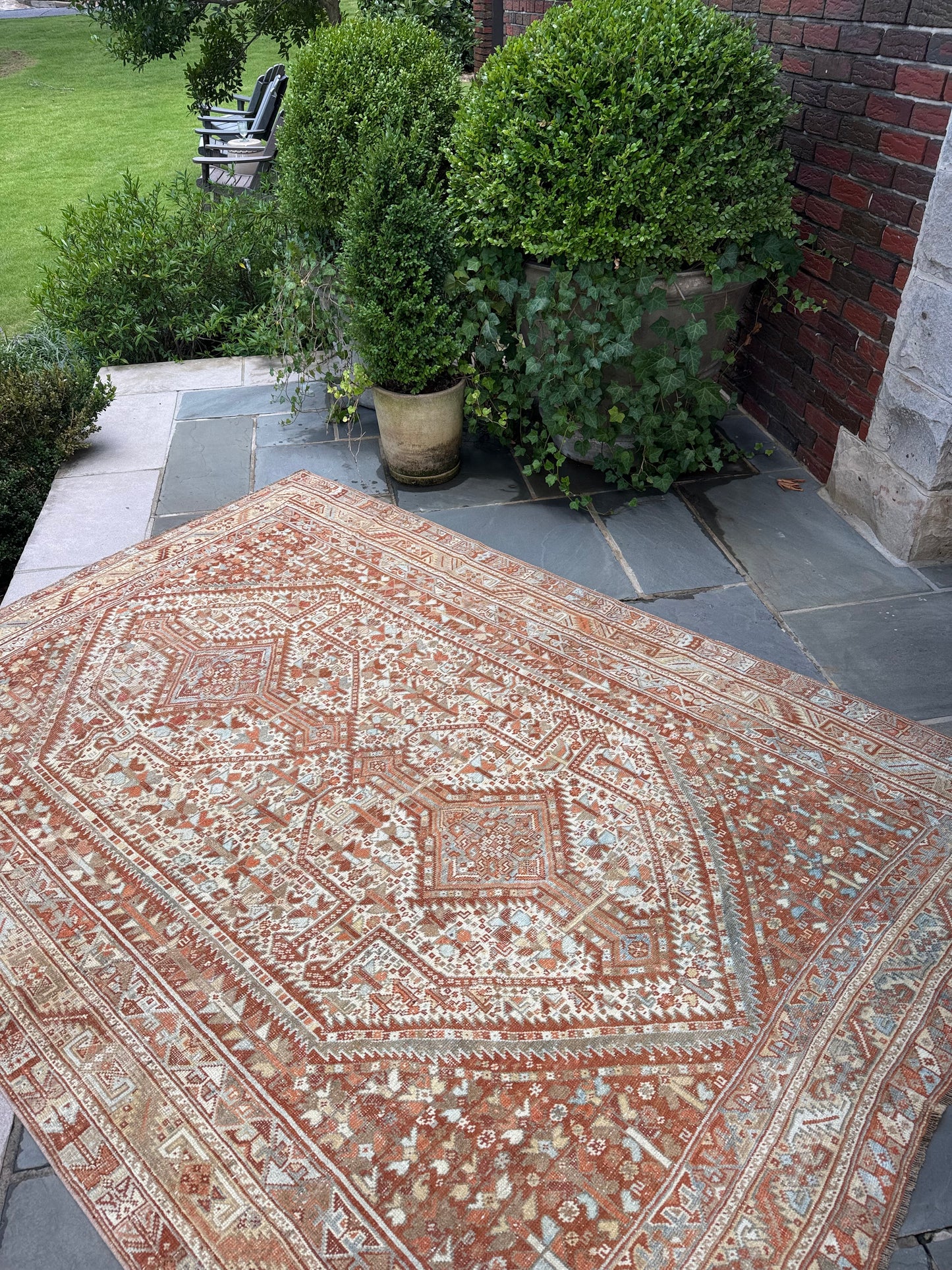 5.8x8 Antique Persian Shiraz